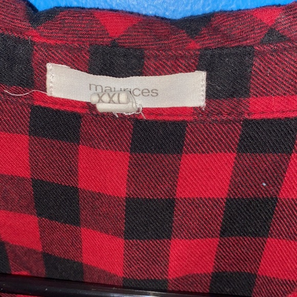 Red and black flannel - Picture 4 of 4